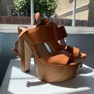 JustFab Adecyn Platform Sandals